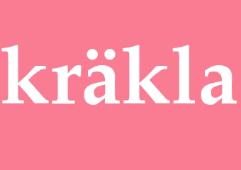 Synonym kräkla