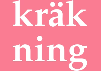 Synonym kräkning
