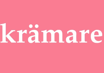 Synonym krämare
