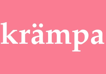 Synonym krämpa