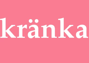 Synonym kränka
