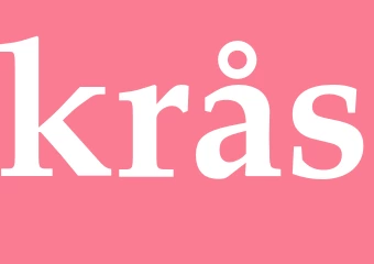 Synonym krås