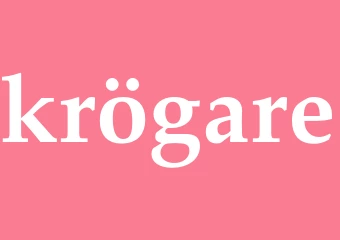Synonym krögare