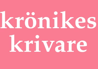 Synonym krönikeskrivare