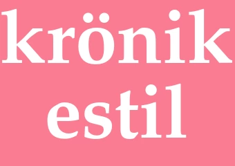 Synonym krönikestil