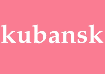 Synonym kubansk