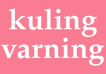 Synonym kulingvarning