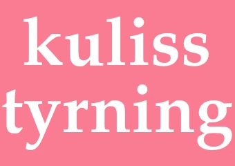 Synonym kulisstyrning