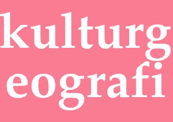 Synonym kulturgeografi