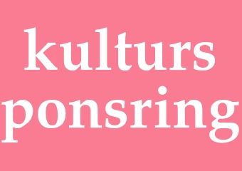 Synonym kultursponsring