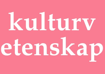 Synonym kulturvetenskap