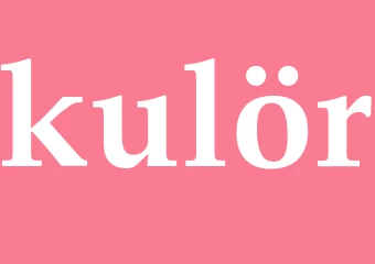 Synonym kulör