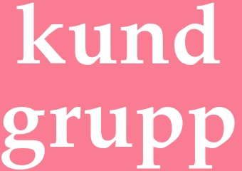 Synonym kundgrupp