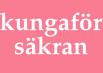 Synonym kungaförsäkran