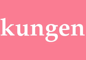 Synonym kungen