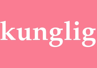 Synonym kunglig