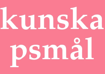 Synonym kunskapsmål