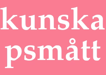 Synonym kunskapsmått