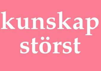 Synonym kunskapstörst