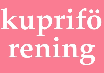 Synonym kupriförening