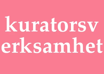 Synonym kuratorsverksamhet