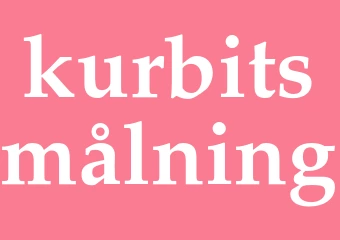 Synonym kurbitsmålning