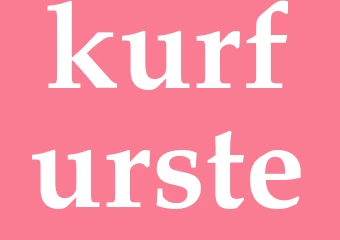Synonym kurfurste