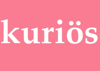 Synonym kuriös