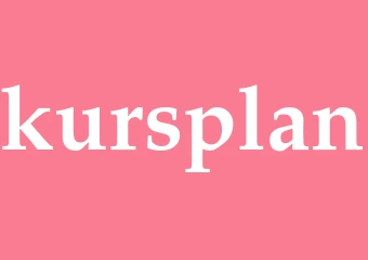 Synonym kursplan