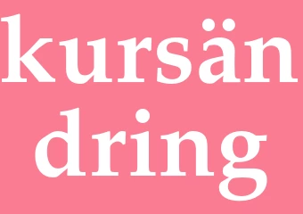 Synonym kursändring