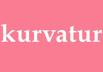 Synonym kurvatur