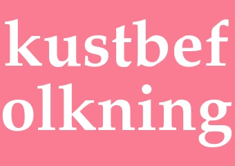 Synonym kustbefolkning