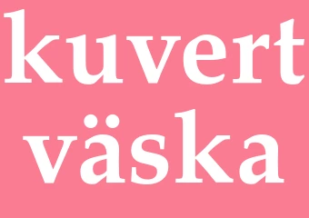 Synonym kuvertväska