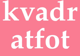 Synonym kvadratfot
