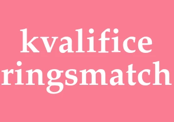 Synonym kvalificeringsmatch