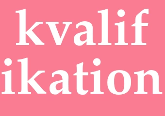 Synonym kvalifikation