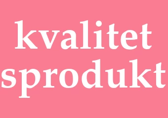 Synonym kvalitetsprodukt