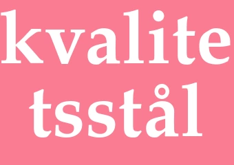 Synonym kvalitetsstål