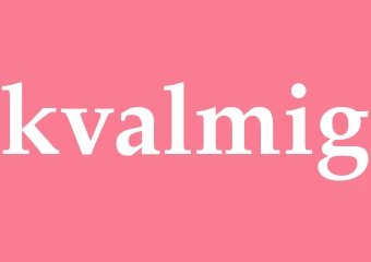 Synonym kvalmig