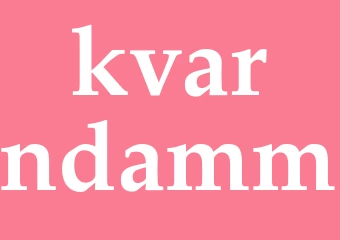 Synonym kvarndamm