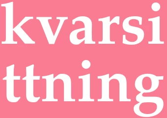 Synonym kvarsittning