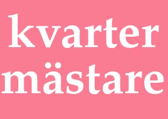 Synonym kvartermästare