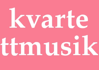 Synonym kvartettmusik