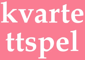 Synonym kvartettspel
