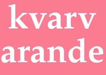Synonym kvarvarande