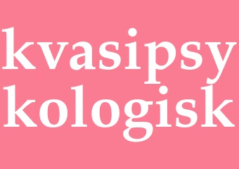 Synonym kvasipsykologisk