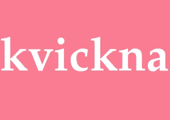 Synonym kvickna