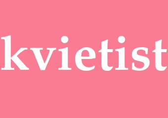 Synonym kvietist