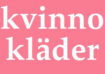 Synonym kvinnokläder