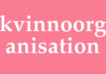 Synonym kvinnoorganisation